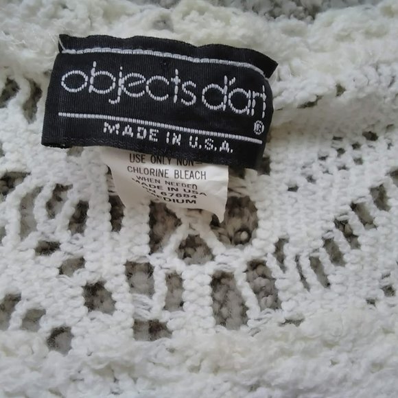 Objects d'art open weave Ivory Sweater - Picture 5 of 7